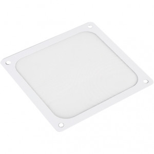 White SilverStone Ultra Fine 120mm Magnetic Fan Filter