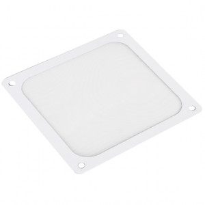 White SilverStone Ultra Fine 140mm Magnetic Fan Filter