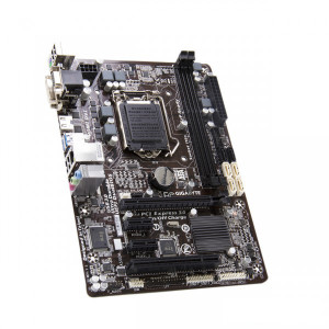 Gigabyte GA-B85M-D3H Socket 1150 Micro ATX Motherboard, Intel B85 Express Chipset, Supports Intel 4th Core i7/i5/i3 Haswell CPUs, Dual Channel DDR3 1600, PCI-E x16, SATA 6Gb/s, HDMI, USB 3.0, w/ Gigabit LAN and 7.1ch HD Audio