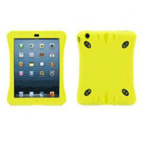 Griffin Survivor Play Carrying Case for iPad Air, Color Citron, Bump Resistant, Silicone, P/N: GB36293.