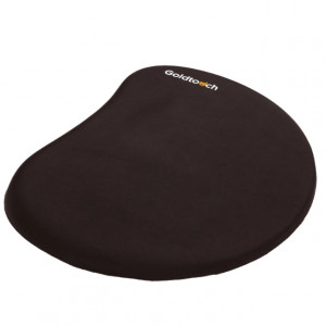 Black Goldtouch Right Handed Gel Filled Mouse Pad, Model: GT6-0017.