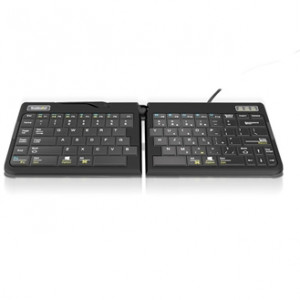 Goldtouch Go!2 Mobile Ergonomic USB Keyboard for PC and Mac