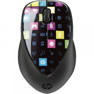 HP Touch to Pair Mouse H4R81AA#ABA, 3 Buttons 1 x Wheel Bluetooth Wireless Laser 1600dpi Mice