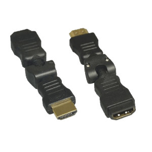 HDMI Male to Female Adapter, with Gold Plate, Model: HDMI-FLE-MF