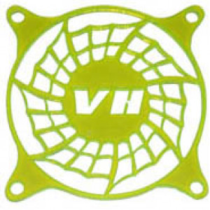 Yellow Acrylic Virtual-Hideout Net Laser Cut 80mm Fan Grill