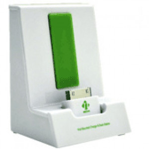White nMedia Apple Wall Mounted Charger and iPad Dock Station