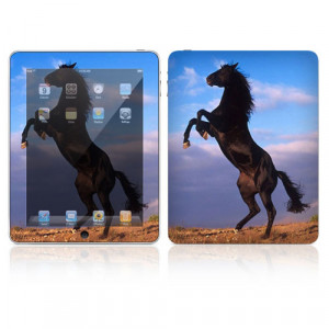 Decalskin Apple iPad Skin - Animal Mustang Horse, Made out of Vinyl, P/N: IPD-AM31.