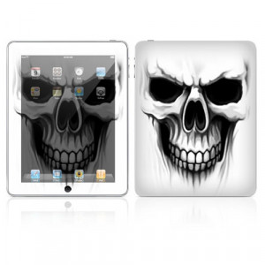 Decal Skin Apple iPad Skin - The Devil Skull, Made out of Vinyl, P/N: IPD-XM31.