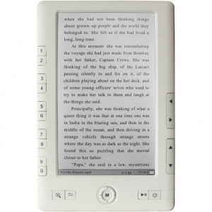 Iview 700EBT 7in Color LCD E-Book Reader, 400:1, 200cd/m2, Built in 2GB Storage.