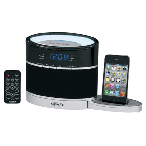 Spectra Jensen JiMS-185i Docking Digital Music System with Night Light for iPod and iPhone