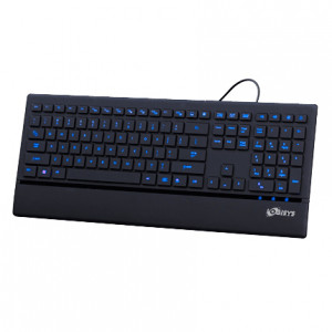 Logisys Streamline Character-illuminated Blue LED USB Keyboard