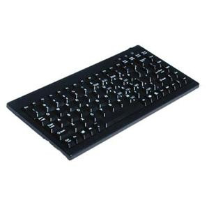 Black Solidtek KB-595BU USB Mini Keyboard.