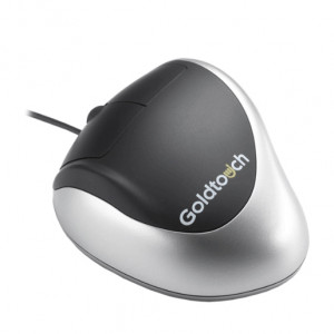 Goldtouch Left Handed Ergonomic USB Optical Mouse for PC and Mac