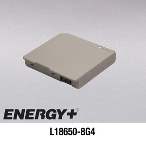 Replacement Intelligent 6 Cell Li-Ion Battery for Apple PowerBook G4 Titanium Series Laptop/Notebook Computers. Model: L18650-8G4.
