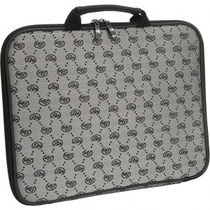 Notebook Shock Absorbing 13in Laptop Bag, Model: Silver Venice