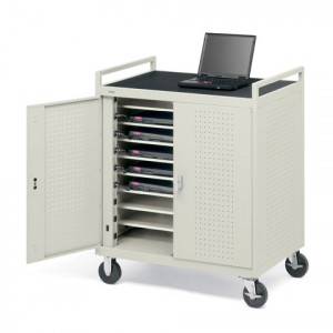 18-Unit Laptop Security/Mobile Cart