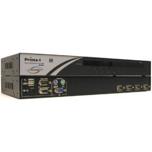 Linkskey Prima 4-Port 19" Cascadable Rackmount USB PS/2 KVM Switch