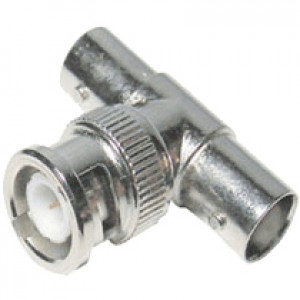 BNC Male to BNC T Female Adapter, Model: LTA1013