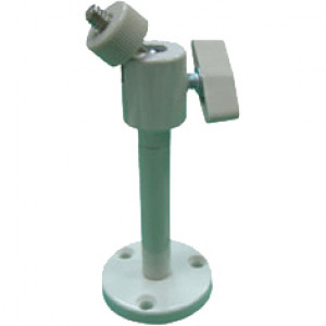 White LTS Plastic Indoor Camera Bracket, Max. Load 3.3 lbs, Model: LTB303W