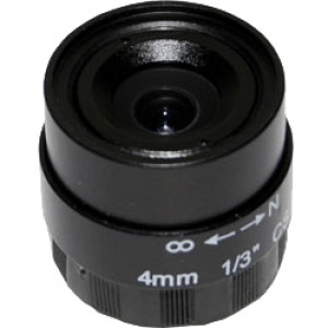 LTS C-MNT 1/3in 4.0mm F1.6 Regular Fixed Camera Lens, Model: LTL41611