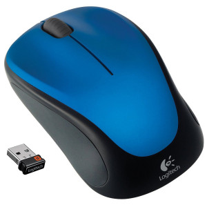 Logitech M317c Wireless Optical Mouse 910-003906 Berry Blue