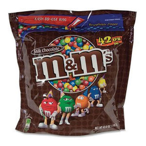 MARS M&M PLAIN 42OZ