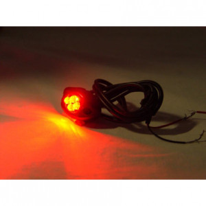 Red Logisys 4 LED Spotty Light