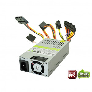 KDM MFX9320H 320W Active PFC Flex ATX Computer Power Supply for HP Pavilion Slimline Systems with mini 24pins and Two 90' SATA Connectors
