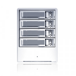 Sans Digital 4-Bay SATA to USB2.0 / eSATA Hardware RAID Enclosure