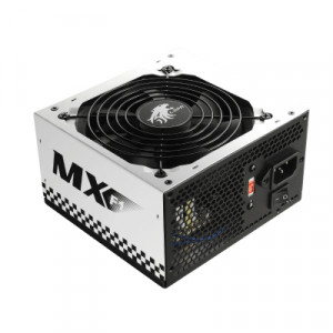 LEPA MX-F1 350W ATX 12V Native Computer Power Supply N350-SB, Racing Car Style Coating, Dual +12V Rails, w/ Hydraulic Bearing Fan