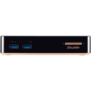 Shuttle NC01U3 Barebone System, Intel Core i3-5005U CPU, Dual Channel DDR3L 1600, SATA 6Gb/s, USB3.0