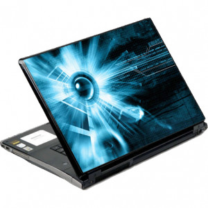 DecalSkin Lighten Bullet Laptop Skin, for 10in Netbooks. Model: NCP1-10