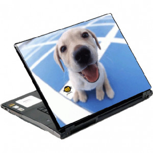 DecalSkin Hanadeka Club Labrador Retriever Laptop Skin, for 14in/15in Laptop. Model: NHD-1D1-14