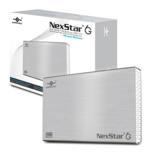 Vantec NST-266S3-SV NexStar 6G 2.5in SATA III to USB 3.0 External Hard Drive Enclosure (Silver)
