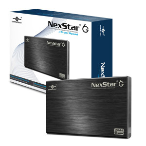 Vantec NexStar 6G NST-266SU3-BK 2.5in SATA 6Gb/s to USB 3.0/eSATA SSD/HDD Enclosure.