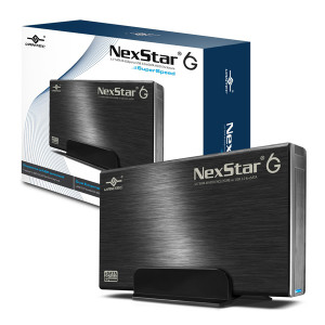 Vantec NexStar 6G NST-366SU3-BK 3.5in SATA 6Gb/s to USB 3.0/eSATA Hard Drive Enclosure.