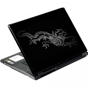 DecalSkin Chinese Dragon Laptop Skin, for 10in Netbooks. Model: NXM6-10