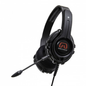 Syba GamesterGear OG-AUD63084 Cruiser PC200-I Stereo Gaming Headset, 4-pole 3.5mm Connector Fits PC,
