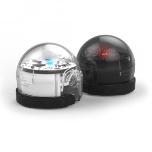 Ozobot 2.0 Bit, Dual Pack (Crystal White & Titanium Black)