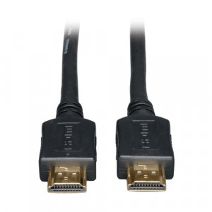 Black Tripp Lite P568-050 50-ft High Speed v1.3 HDMI Gold Digital Video Cable