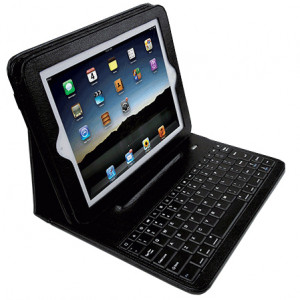 Dyconn IPBKF Eco-Leather Durable Pad Folio Case for iPad 1