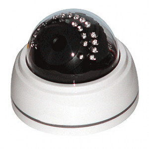 CCTVSTAR 24 pcs IR LEDs Internal Dome Camera PD-700HI, 3.6mm Fixed Lens, 700 TV Lines, 3-Axis, 1/3in