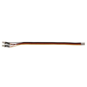 Kingwin 12in 3P(M) to 3P(F) Fan Power Splitter Cable, P/N: PEC-05