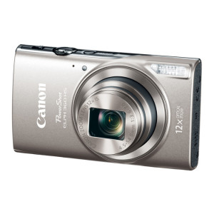 Canon PowerShot ELPH 360 HS Silver Slim & Stylish Camera 1078C001