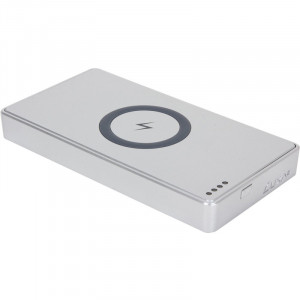 Luxa2 TX-P1 Silver 5000mAh Qi Wireless Power Bank Charger PO-WPC-PCP1SI-00 for Smartphone