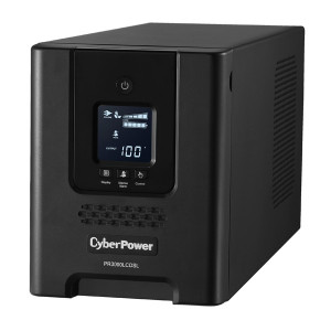 CyberPower Smart App Sinewave 3000VA/2700W Pure Sine Wave Mini-Tower UPS, Multifunction LCD Panel