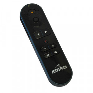 Black Keyspan 2.4GHz Wireless Presentation Pro Remote Control, Signal Range up to 100ft, w/ USB Receiver, P/N: PR-PRO3.