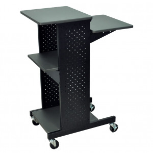 Luxor PS4000 Presentation Station without Locking Cabinet, 3in Casters.