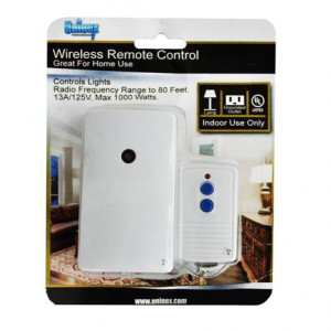 Uninex Wireless Remote Control, Great for Home Use, Controls Lights, Model: PS53U
