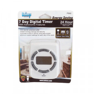 Uninex PS92 7 Day Digital Timer with Astronomic Features